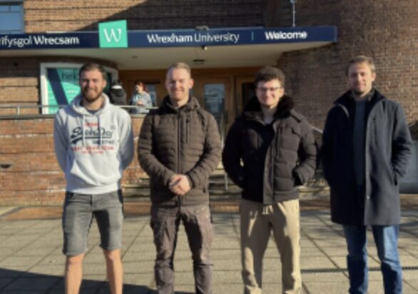 Kooperation mit der Wrexham University in Wales