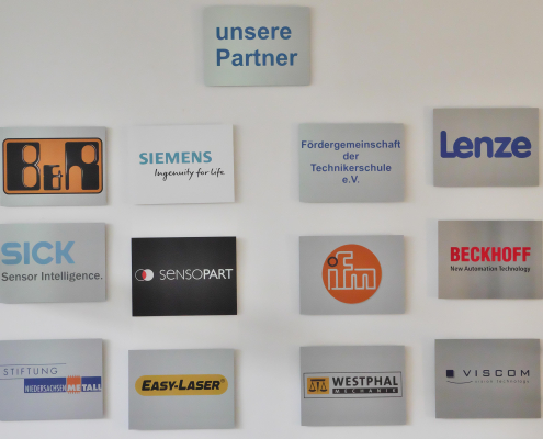 Unsere Wand der Partner