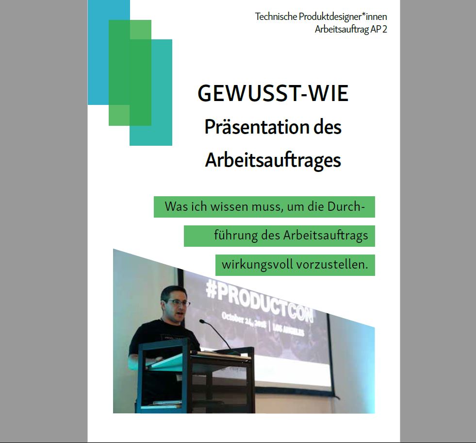 Bild zum Thema: Präsentation des Arbeitsauftrages der AP2