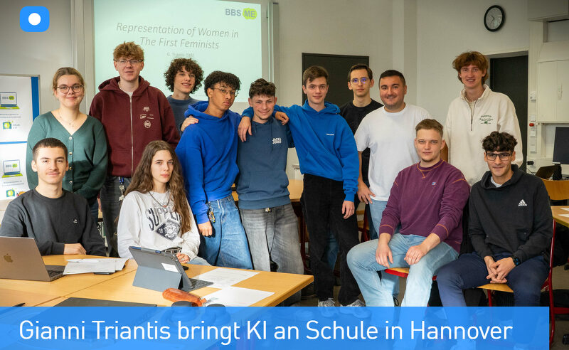 Berufliches Gymnasium im Fahrgastfernsehen - KI im Englischunterricht